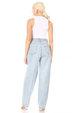 Edgy Instinct Distressed Boyfriend Jeans -Blend Fashion House 15177325 ce67c213 c739 4e4e a16e cfaaf51f846b