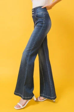 Farrah High Rise Flare Medium Indigo Denim 9 Farrah High Rise Flare Medium Indigo Denim -Blend Fashion House 16595649 5de33aa1 18cd 400e 8c7f 03f20afc2d10