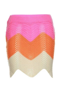 Beach Babe Knit Crochet Cover-Up Skirt
