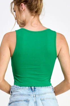 Green For Days Lace Up Tank 7 Green For Days Lace Up Tank -Blend Fashion House 19383660 8551f9a4 bae4 4cee 8582 cd7e25a657f3