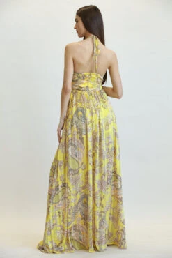 Ray Of Sunshine Cutout Maxi Dress -Blend Fashion House BD2941 10