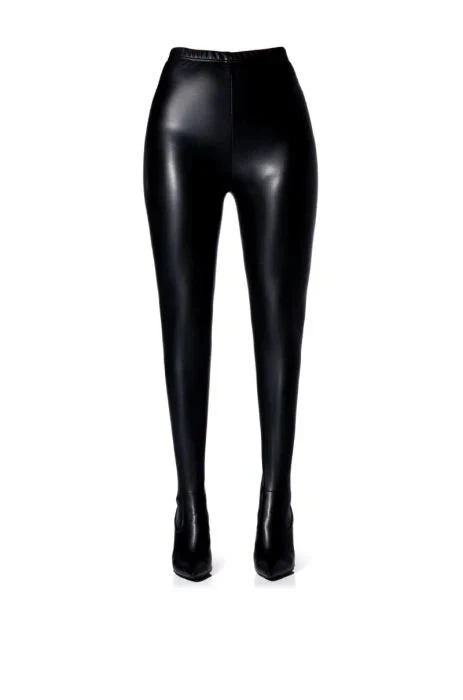 Black Stretch Pant Boot 1 Black Stretch Pant Boot