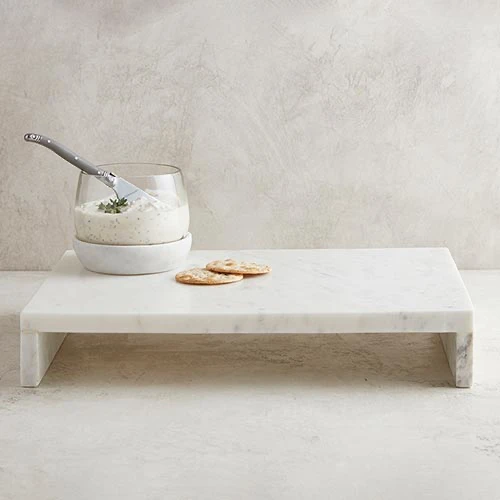 White Marble Cheese Stand 1 White Marble Cheese Stand