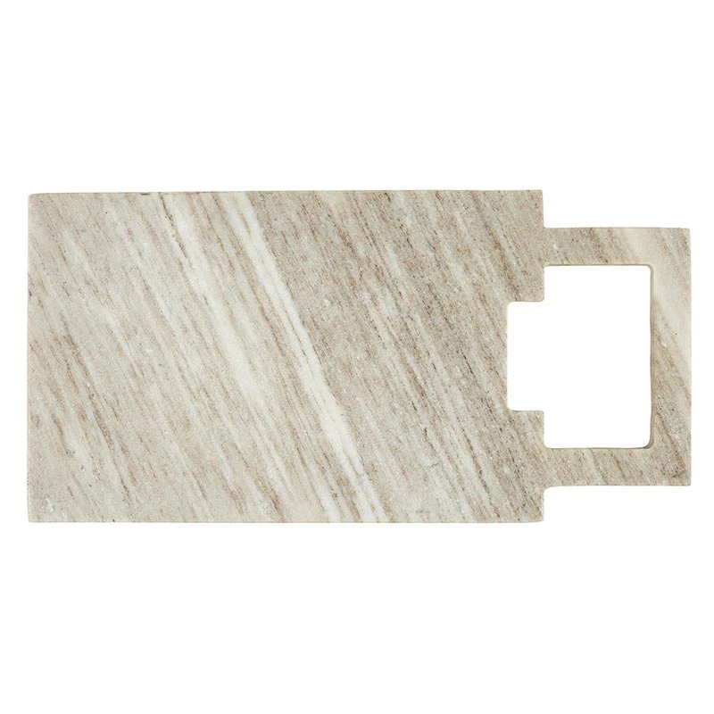 Grey Marble Serving Board Square Handle 1 Grey Marble Serving Board Square Handle