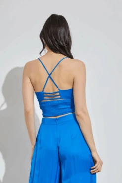 Ariel True Blue Cowl Neck Top -Blend Fashion House image 09b4b523 eb7d 4c88 91ea 04ab96d8abc2