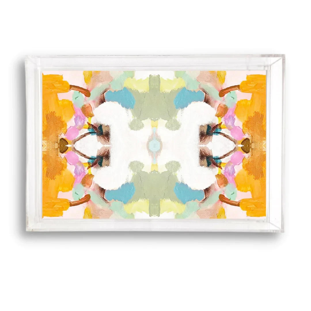 Orange Crush Small Acrylic Tray 1 Orange Crush Small Acrylic Tray