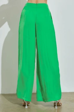 Always Impressing Green Wide-Leg Pants -Blend Fashion House image 0e613ccd d6e5 4386 b2ab 4d4264e71da3