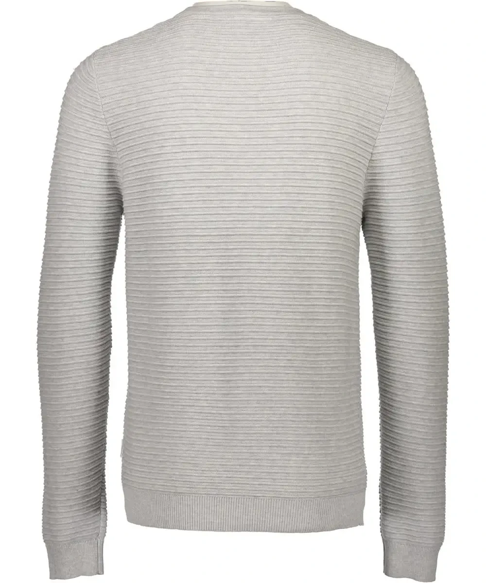 Lindbergh Timeless Grey Knit Sweater 5 Lindbergh Timeless Grey Knit Sweater - Image 5