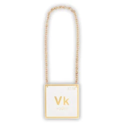 White & Gold Leather Decanter Tag Set -Blend Fashion House image 129a019f 1262 4c1a 86f8 594417b1191f