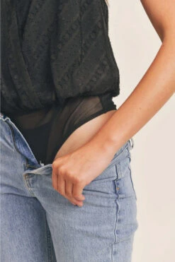 Delia Black Bodysuit -Blend Fashion House image 12d75de2 6dcc 407b 8a8a bfa50ea47c90