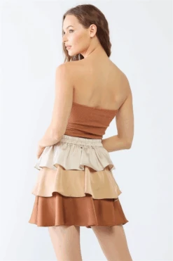 With A Twist Mocha Strapless Bodysuit -Blend Fashion House image 132508be baef 46bd 9fc1 9bc0cd63e183