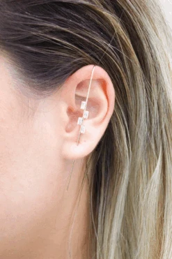 Bar Edge Gold Ear Cuff