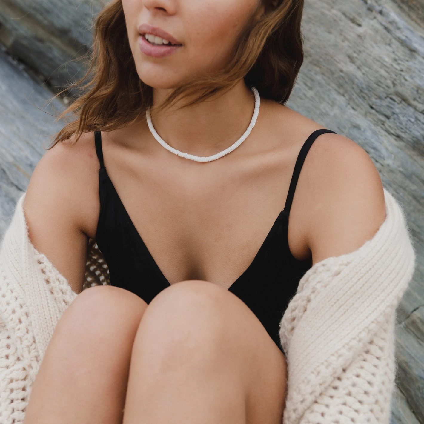 Puka Surf Shell Necklace 2 Puka Surf Shell Necklace - Image 2