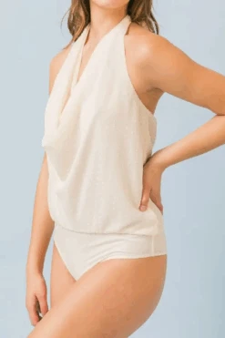 Elegant Style Cream Cowl Neck Bodysuit 11 Elegant Style Cream Cowl Neck Bodysuit -Blend Fashion House image 31793dee 28c6 4e2f 8217 6eac1f5202ff