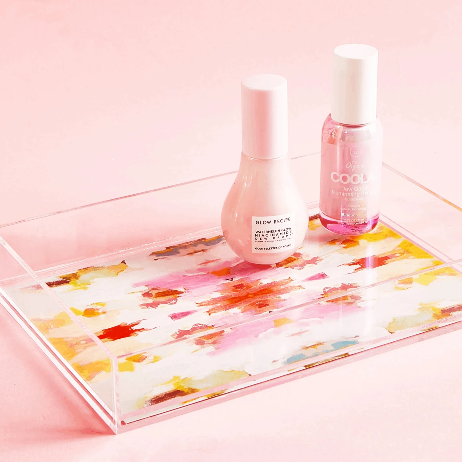 Giverny Small Acrylic Tray 2 Giverny Small Acrylic Tray - Image 2