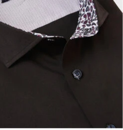 Black Paisley Sateen Long Sleeve -Blend Fashion House image 37fc15c3 84a7 42f8 a1db 9f917bf4bf77