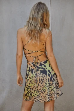 Fierce Style Satin Cowl Neck Mini Dress -Blend Fashion House image 3a64fddb d99a 488d 9659 e884f2ebc40f