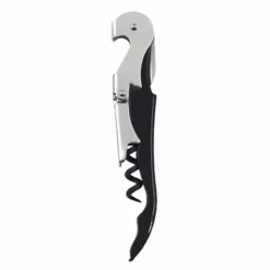 True Double-Hinged Black Corkscrew