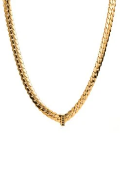 Edgy Aesthetic Gold Chain Necklace