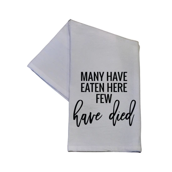 Many Have Eaten Here-Tea Towel 1 Many Have Eaten Here-Tea Towel