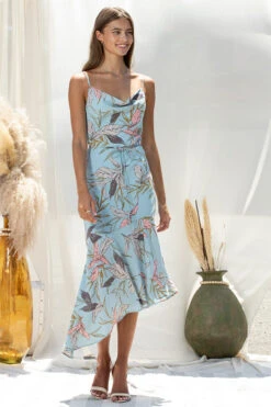 Seaside Romance Cowl Neck Midi Dress -Blend Fashion House image 4a7f67ca f423 4a0a b4b3 81fefb551b89