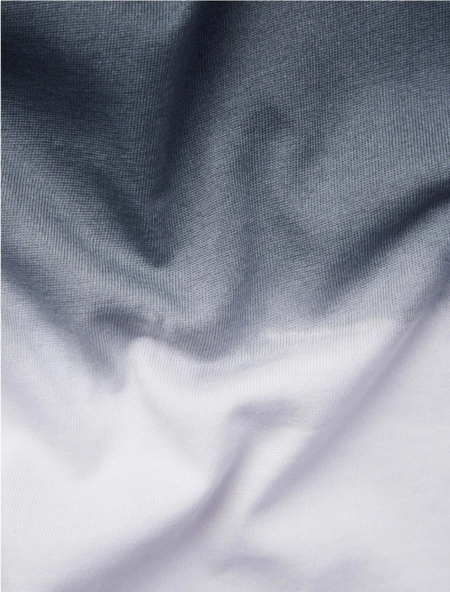 Grey Dip Dyed Performance Tee 2 Grey Dip Dyed Performance Tee - Image 2