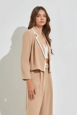 Next Level Dark Beige Open-Front Blazer 7 Next Level Dark Beige Open-Front Blazer -Blend Fashion House image 4c1ab074 0593 4222 8737 224a4cc0cad7