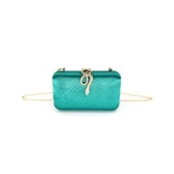 Serpentine Emerald Clutch