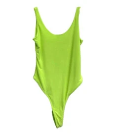 Essential Double Layered Bodysuit-Kiwi