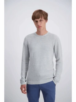 Lindbergh Timeless Grey Knit Sweater