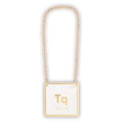 White & Gold Leather Decanter Tag Set -Blend Fashion House image 55ef389b 20eb 4c73 8048 8d0b04ecf26c