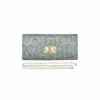 Elegant Bamboo Pewter Clutch
