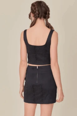 Wild Card Black Snake Print Bustier Top -Blend Fashion House image 5ff65a59 96a5 4fda 9ef7 e6ecd14d9e11