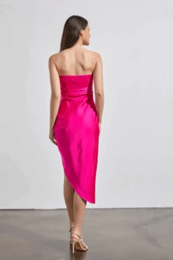 Infinite Love Hot Pink Strapless Midi Dress 5 Infinite Love Hot Pink Strapless Midi Dress -Blend Fashion House image 62cedde0 de34 403b b29d cbb6c9ad56ec