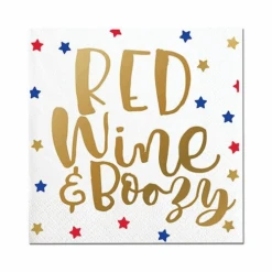 Red Wine & Boozy- Cocktail Napkins