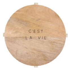 C'est La Vie Round Cheese Board