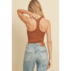 Elevated Basics Toffee Racerback Bodysuit 6 Elevated Basics Toffee Racerback Bodysuit -Blend Fashion House image 71f9c095 33ec 4c01 b58b 21bf868a3553