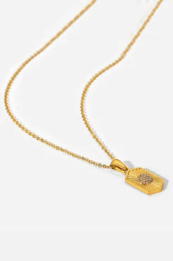 The Universe Gold Pendant Necklace -Blend Fashion House image 74881959 87cb 4d76 a2a0 ac094577ae3a