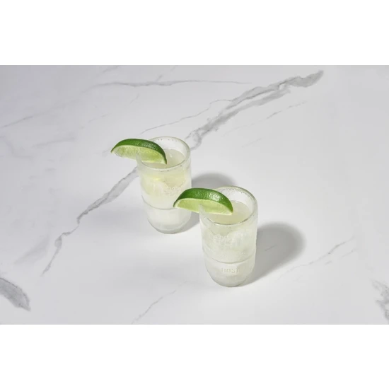 Glass Freeze Shot Glass (Set Of Two) 1 Glass Freeze Shot Glass (Set Of Two)