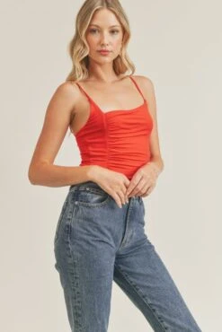 Chic Standard Red Bodysuit -Blend Fashion House image 754b715b d814 492d 8a38 b4cd5dd7151d