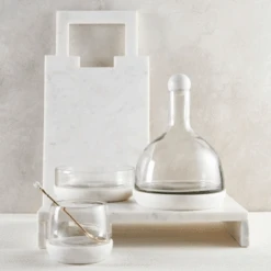 White Marble Small Bowl -Blend Fashion House image 77a42b12 a115 4a20 96e9 8a3cfdc141c1