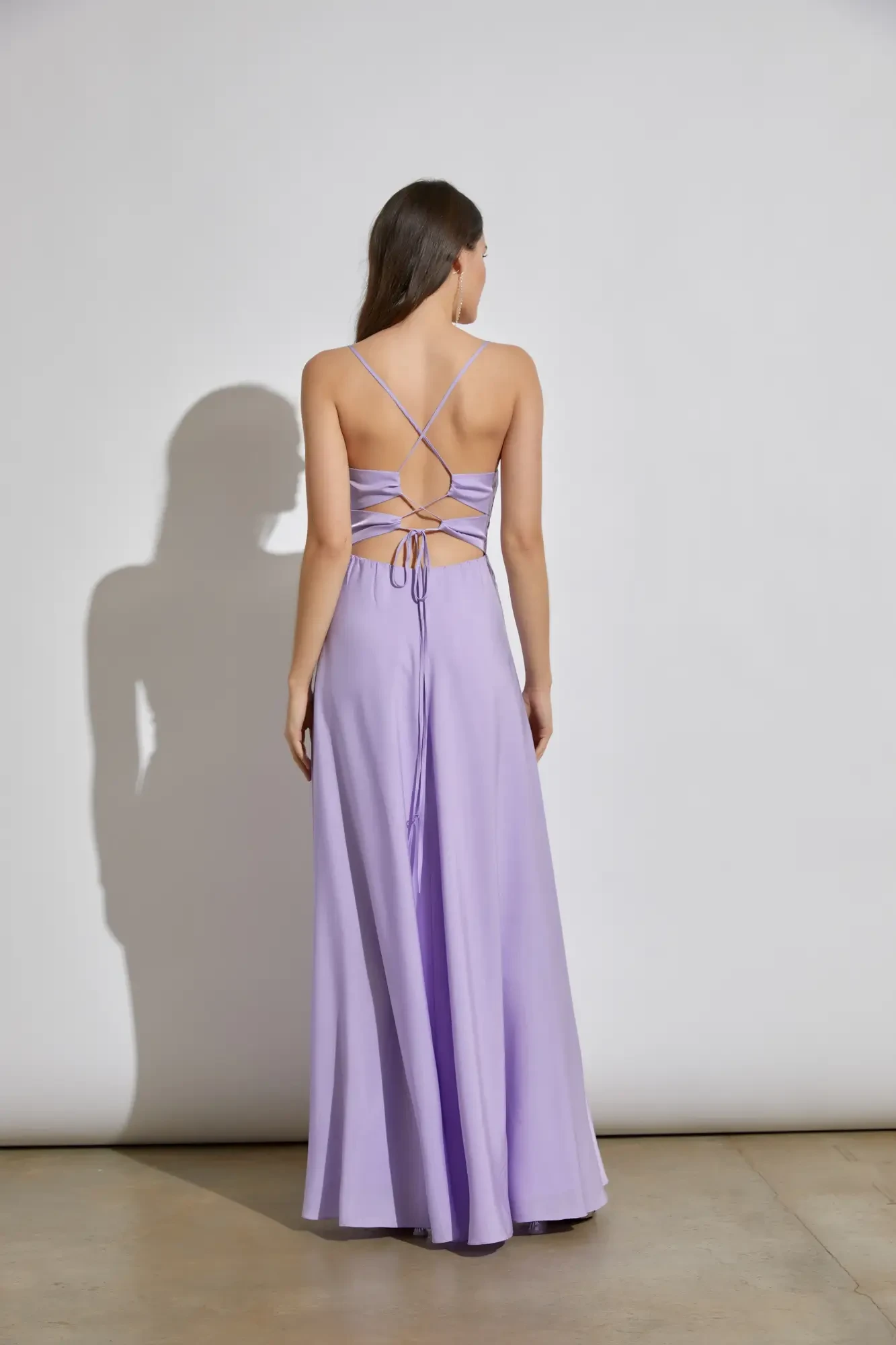 Tied Back To You Lavender Maxi Dress 4 Tied Back To You Lavender Maxi Dress - Image 4