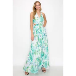 Ina Floral Goddess Cutout Maxi Dress -Blend Fashion House image 7e412a49 8935 45d1 8176 4306b4773b78