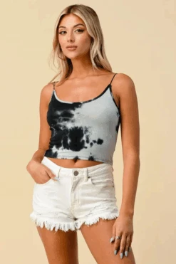 Weekend Feeling Tie Dye Crop Top