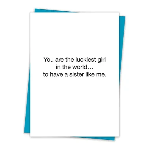 Luckiest Girl In The World Greeting Card 1 Luckiest Girl In The World Greeting Card