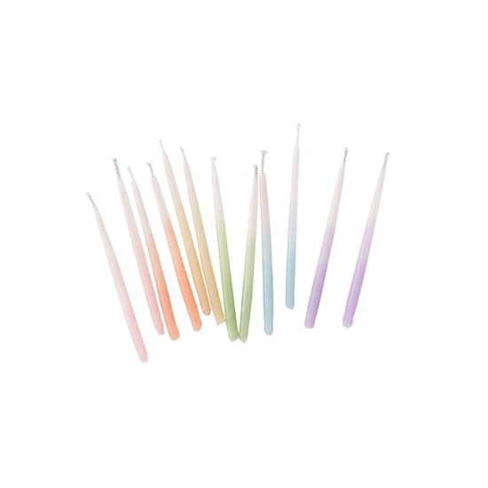 Rainbow Ombre Birthday Candles Jar 2 Rainbow Ombre Birthday Candles Jar - Image 2