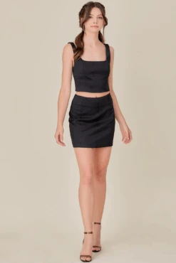 Wild Card Black Snake Print Bustier Top -Blend Fashion House image 9b580407 53e6 4929 950a 77226d5dbd8a