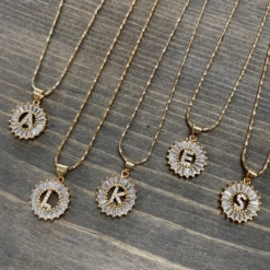 Yours Truly Initial Necklace