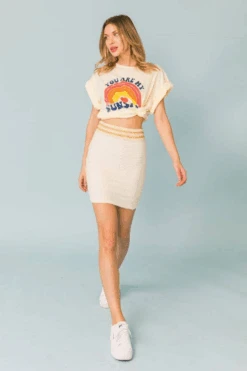 Such A Rockstar Knit Skirt