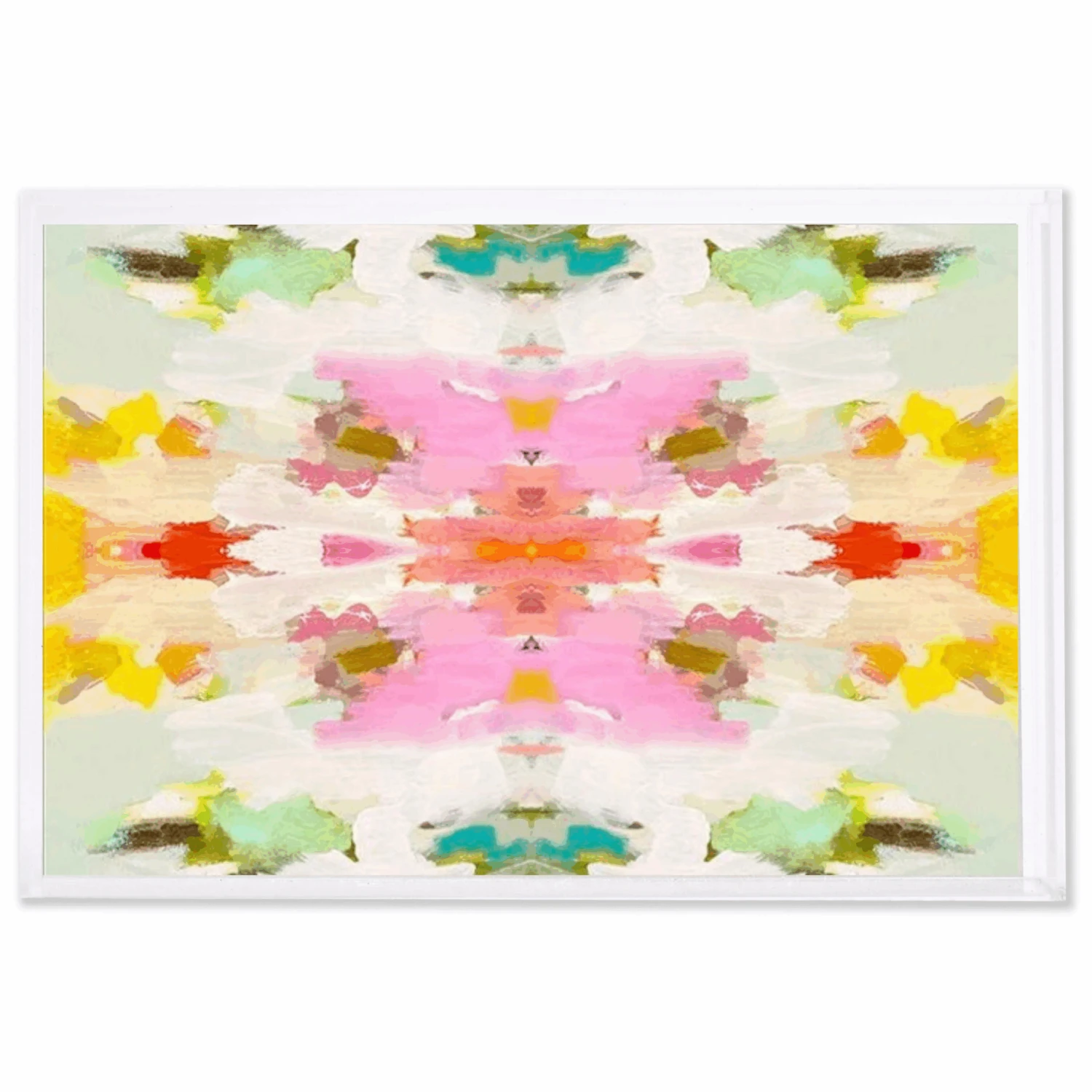 Giverny Small Acrylic Tray 1 Giverny Small Acrylic Tray